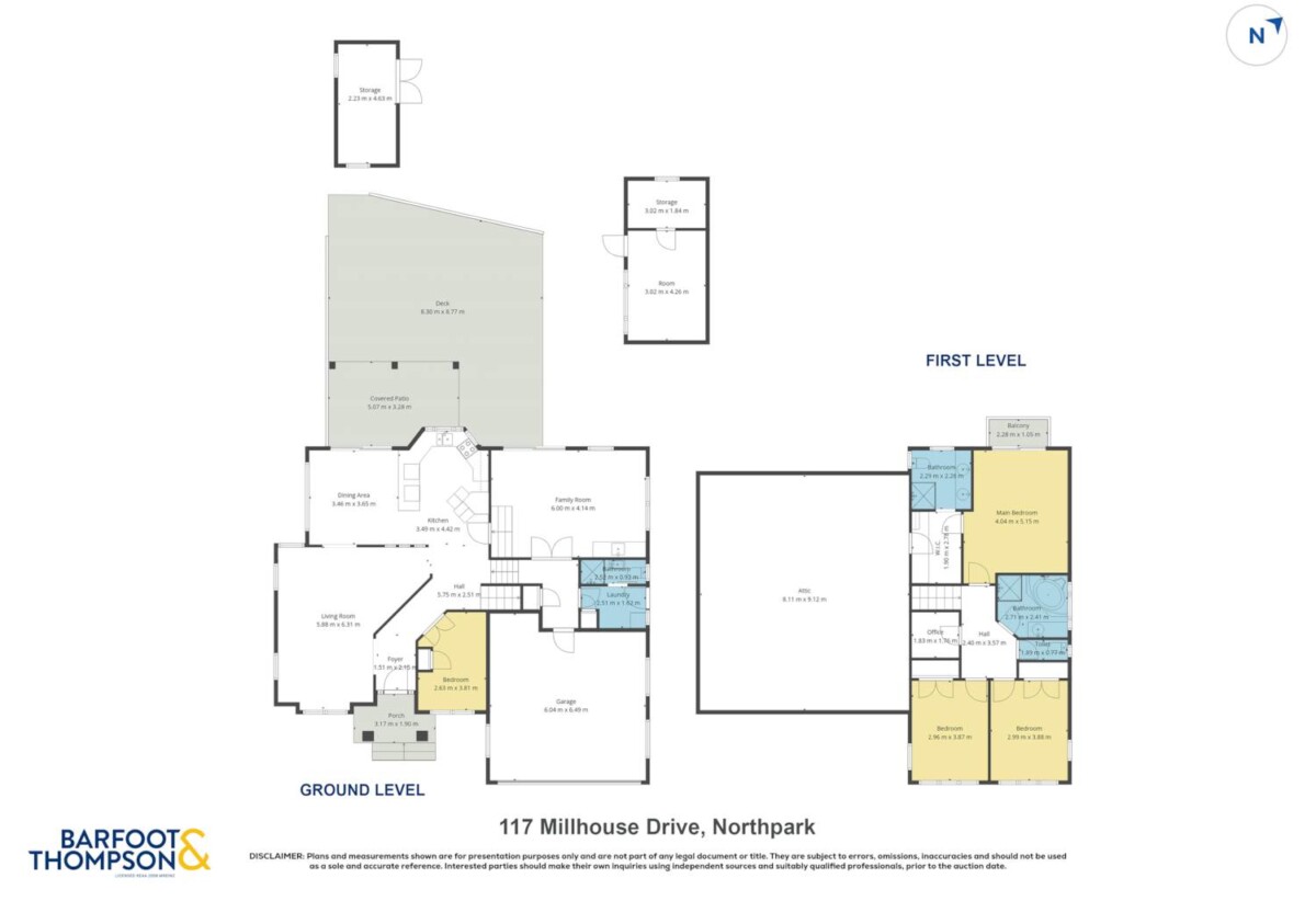 4 beds 3 baths house with double garage on 652m2 section, close to schools, shopping centres, golf club, 0.9 km to Botany Downs School, 117 Millhouse Drive, Northpark, Auckland