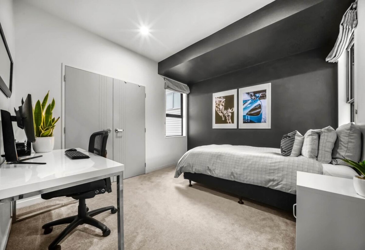 5 beds (3 ensuites) 4.5 baths house with double garage on 460m2 section, a short stroll to Long Bay Village dining, retail, and top-tier schooling at Long Bay Primary and College, beach, 8 Carex Way, Long Bay, Auckland