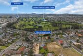 Mt Roskill Grammar zone, 3 beds 1 bath house with standalone garage on 895m2 section, Ground-floor rumpus with exterior access – home office or studio ready, close to schools, shops, motorway access, 0.6 km to Hay Park School, 9 Morrie Laing Avenue, Mt Roskill, Auckland