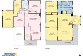 Home and income, solid brick and concrete block home, upstairs 2 beds + large sunroom 1 bath kitchen and lounge, downstairs 2 beds + large utility room 1 bath kitchen and lounge, close to motorway access, schools, supermarkets, 0.9 km to New Windsor School, 363C Richardson Road, Mt Roskill, Auckland