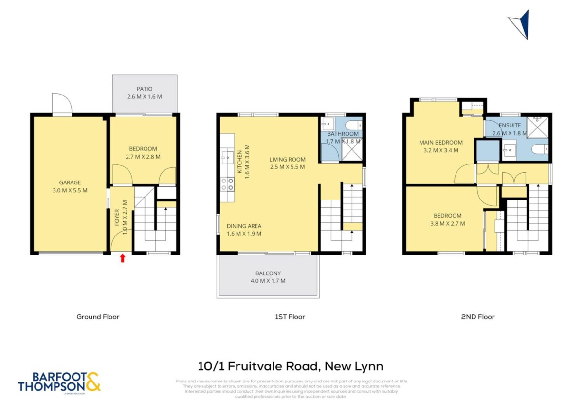 3 beds 2 baths home with garage and backyard, A three-minute walk to the Fruitvale Train Station and bus stops, A five-minute drive to Lynn Mall, 0.7 km to Fruitvale Road School, 10/1 Fruitvale Road, New Lynn, Auckland
