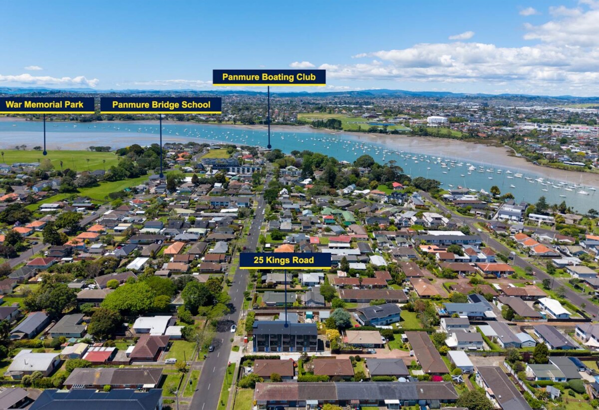 Brandnew freehold 3 beds (3 ensuites) 3.5 baths home with garage, 1 ensuite ground floor, walks to Panmure town centre, beach, Pamure Yacht and boating club, 0.4 km to Panmure Bridge School, Lot 2, 25 Kings Road, Panmure, Auckland