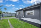 2 beds 1 bath home with carport, a storage unit and a small garden, close to the train station, bus stops, parks, LynnMall, schools, 0.7 km to Kelston School, 2/22 Koromiko Street, New Lynn, Auckland