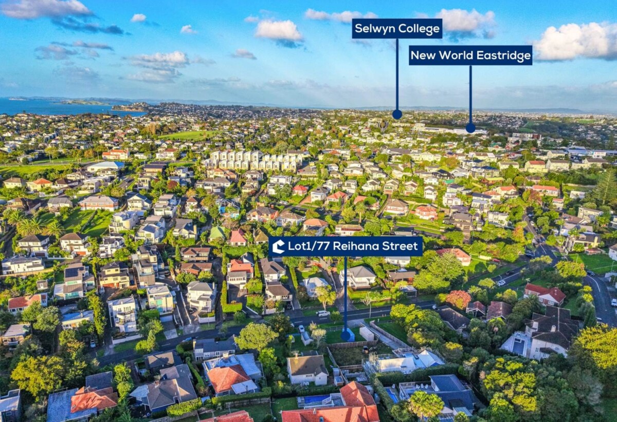 365m2 section, with A proposed new dwelling of approximately 291m² (more or less), just moments from Tautari Reserve, 0.5 km to Orakei School, 77A Reihana Street, Orakei, Auckland