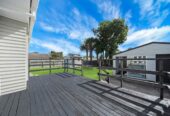 Renovated 3 beds + 2 sleepout rooms 1 bath house with garage on 746m2 section, CV $790,000, within easy walking distance to the train station, local schools, shopping, parks and playgrounds. 0.7 km to Manurewa High School, 15A Halsey Road, Manurewa, Auckland