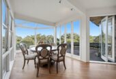 Rangitoto College zone, Sea views, Brick and tile 5 beds 4 baths house with double garage on 820m2 section, a private garden path leads effortlessly to the coastal walkway and Murrays Bay Wharf, moments from the shoreline of Murrays Bay Beach and Mairangi Bay Beach, shops, supermarkets, schools, 0.7 km to Murrays Bay School, 1 Churchill Road, Murrays Bay, Auckland