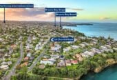 Rangitoto College zone, Sea Views, 376m2 6 beds 5.5 baths house with double garage on 464m2 section, moments from the shoreline of Murrays Bay Beach and Mairangi Bay Beach, shops, supermarkets, schools, 0.7 km to Murrays Bay School, 1A Churchill Road, Murrays Bay, Auckland