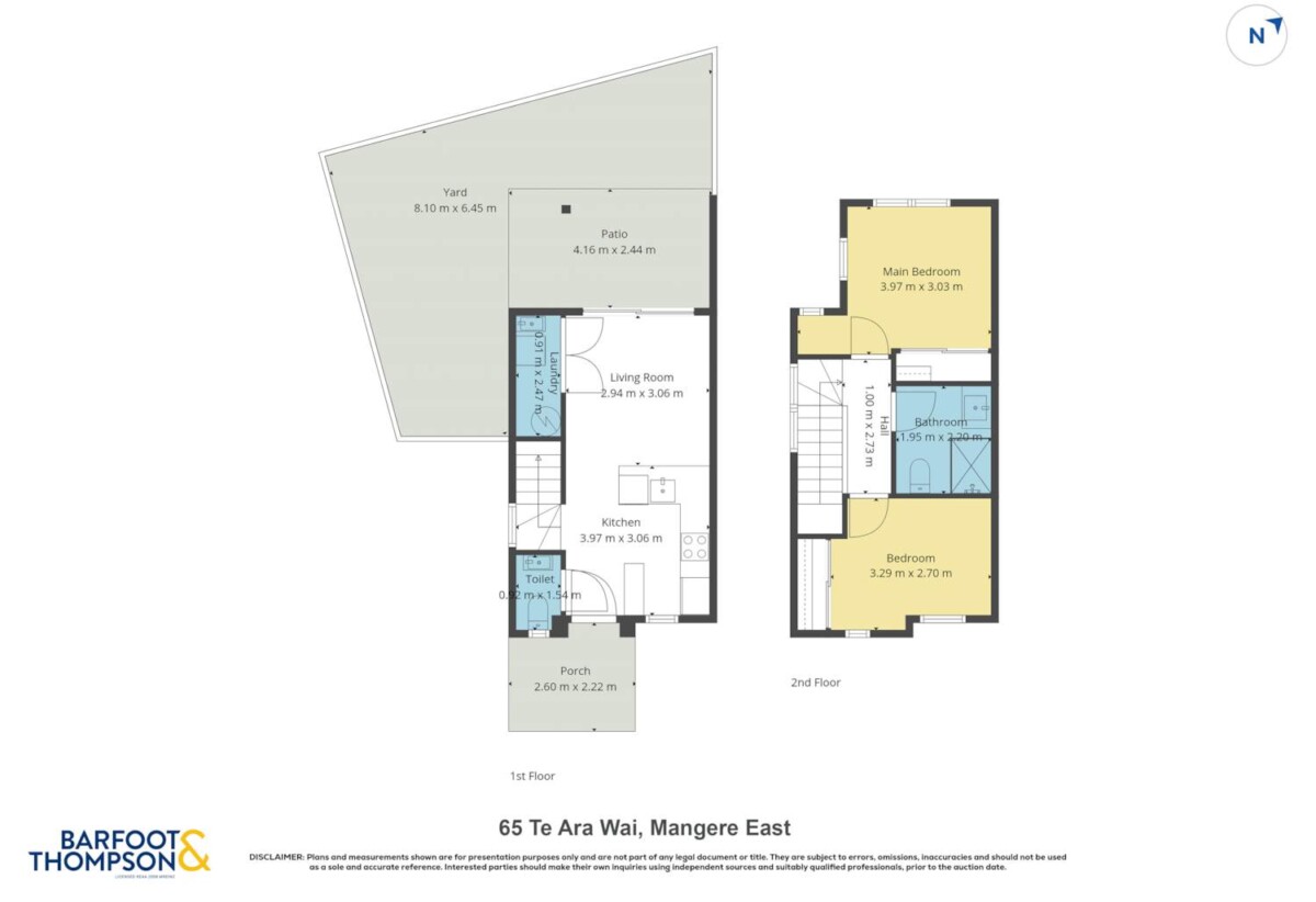 2 beds 1.5 baths home with car park, close to schools, shops, supermarket, motorway access, 0.6 km to Papatoetoe North School, 65 Te Ara Wai, Mangere East, Auckland