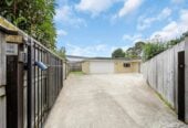 Once over 10 years, Must sell- vendor has purchased elsewhere, 4 beds 2 baths house with double garage on 451m2 section, close to schools shops, parks, motorway access, 0.7 km to Rosebank School, 59A Mead Street, Avondale, Auckland