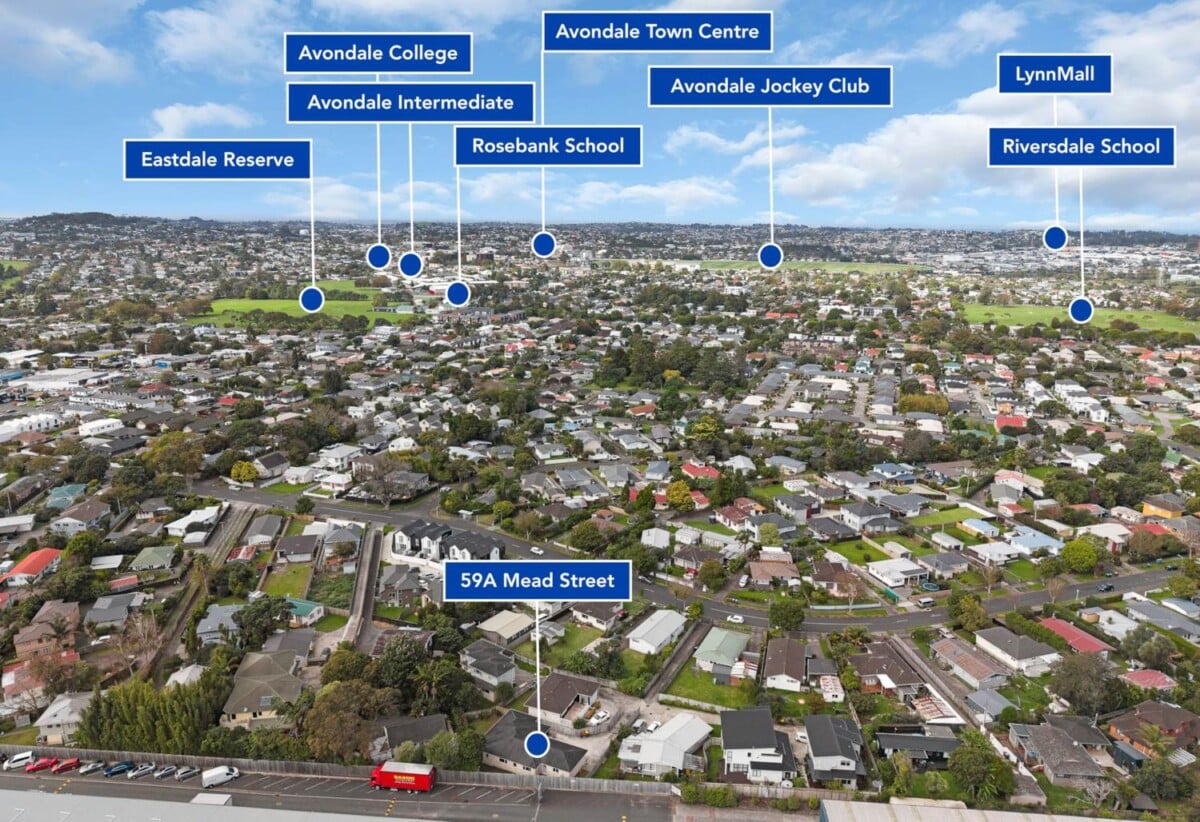 Once over 10 years, Must sell- vendor has purchased elsewhere, 4 beds 2 baths house with double garage on 451m2 section, close to schools shops, parks, motorway access, 0.7 km to Rosebank School, 59A Mead Street, Avondale, Auckland