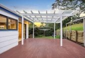 4 beds 2 baths house with double garage and views, Construction: Durable Hardiplank exterior with a classic metal tile roof. 1 km to Long Bay College, 1/15 Flavia Close, Torbay, Auckland