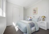 Must sell, Rangitoto College zone, 2 beds 1 bath home with garage, A huge 4.5m x 3.0m lower-floor storage/workshop, Massive 4.1m x 5.6m rear deck and large lawn area, just minutes from Browns Bay Beach, Freyberg Park, and the vibrant shopping & dining precinct. 0.7 km to Browns Bay School, 1/9 Phillipa Place, Browns Bay, Auckland