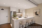 Auckland Girls’ Grammar School zone, Freehold 2 beds 1 bath apartment, 85sqm including a large balcony of approx. 21sqm, Underfloor heating in bathroom, Current weekly rental income of $670/pw, with a fixed term end on 11 Aug 2026, 205/47 Beach Road, City Centre, Auckland