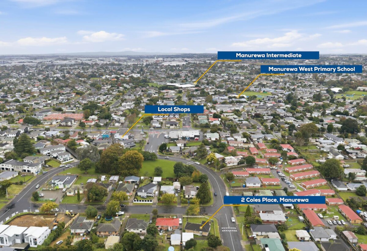 Once in 38 years, Brick and tile 3 beds 1 bath house with standalone double garage on 746m2 section, near shopping centre, schools, 0.7 km to James Cook High School, 2 Coles Place, Manurewa, Auckland