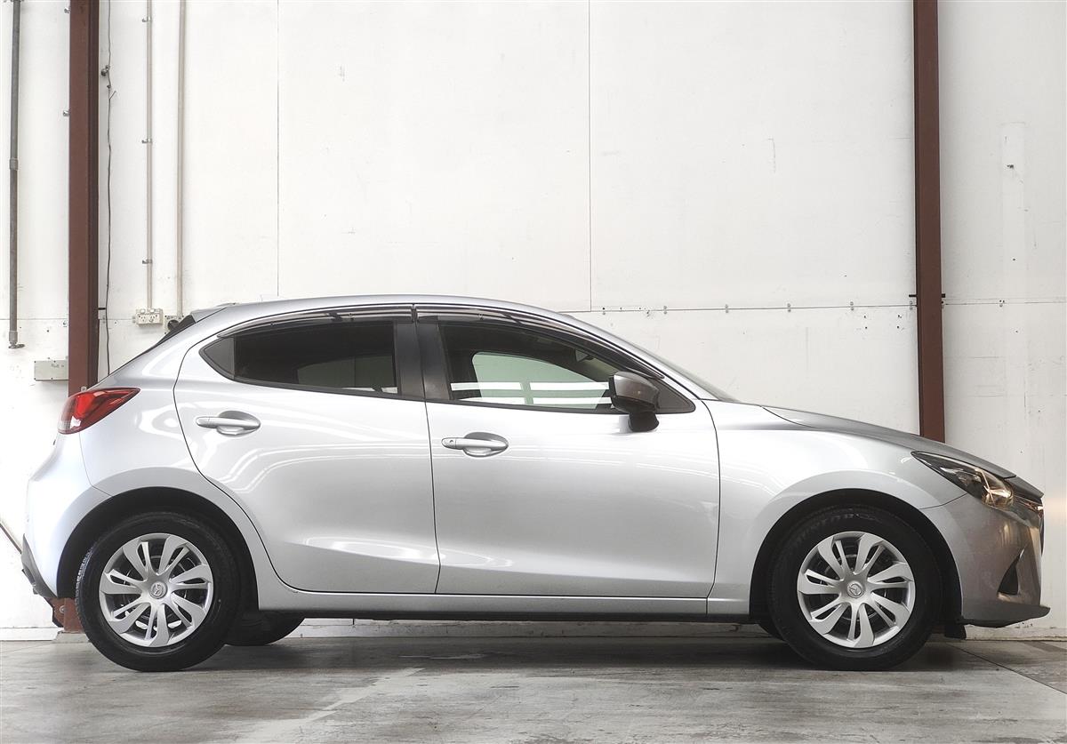 2018 Mazda Demio 15S/GRADE 4/BSM/PARKING SENSOR Hatchback Automatic, Silver, 5 seats, Petrol, 1,500 cc, 55,176 km