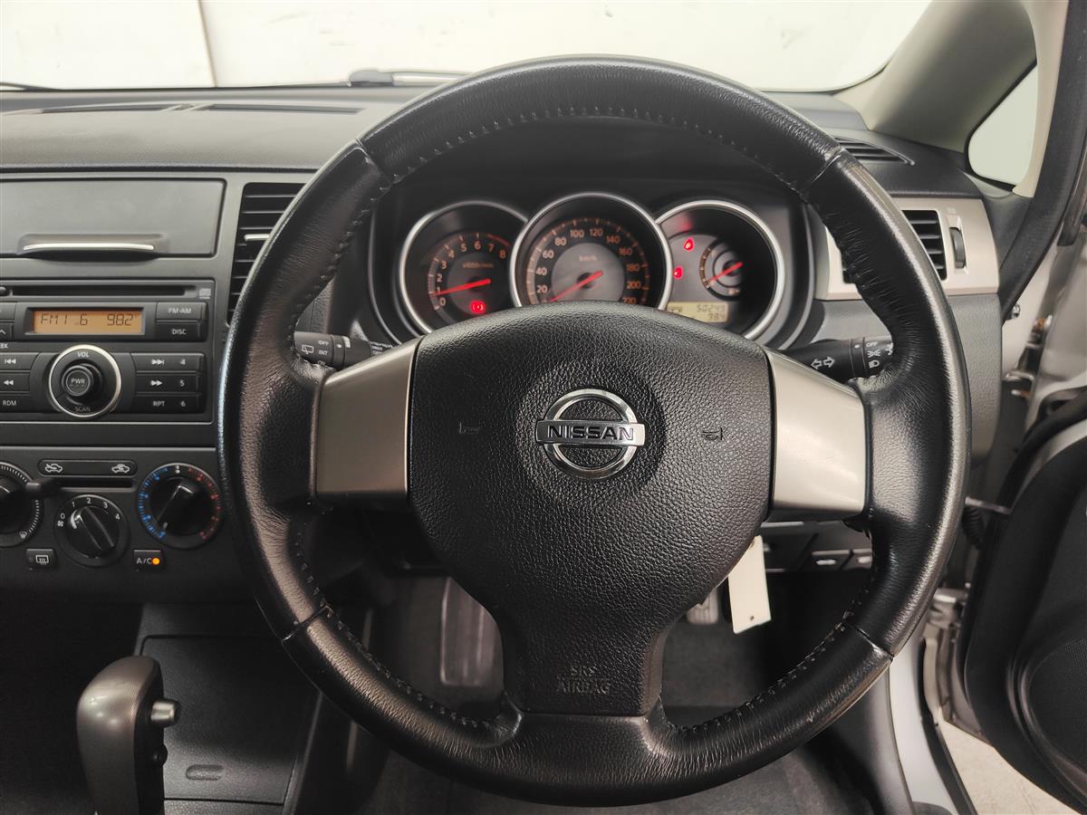 2007 Nissan Tiida 1.8 TI/NZ NEW, Hatchback Automatic, Silver, 5 seats, Petrol, 4 owners, 1,800 cc, 50,200 km
