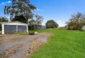 208 m2 Lifestyle 4 beds 2 baths house with sleepout on 1.29 ha land, 3-bay garaging, substantial 4-bay shedding with 3-phase power, and an additional 2-bay garage, close to Te Kauwhata village, you’ll have access to schools, childcare, medical facilities, emergency services, a golf course, sports clubs, a library, and a range of shops and cafés, approx 83 km to Auckland, 232 Martin Road, Waerenga, Waikato