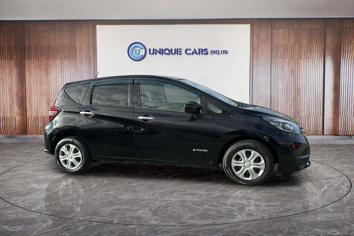2016 Nissan Note E-Power X Ltd, Automatic, Black, 5 seats, 5 Door, Hatchback, 1200cc, Hybrid (Hybrid), 87,100km