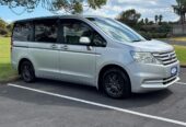 2014 Honda Stepwagon 2.0 G Comfort Selection, Automatic, 5 Door, Van, Silver, 8 Seats (Leather), 2000cc, Petrol, 126,916km