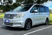 2014 Honda Stepwagon 2.0 G Comfort Selection, Automatic, 5 Door, Van, Silver, 8 Seats (Leather), 2000cc, Petrol, 126,916km
