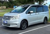 2014 Honda Stepwagon 2.0 G Comfort Selection, Automatic, 5 Door, Van, Silver, 8 Seats (Leather), 2000cc, Petrol, 126,916km