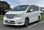 2015 Nissan Serena Highway Star Smart Hybrid, Automatic, 5 Door, Van, Pearl White, 8 seats, 2000cc, Hybrid (Hybrid), 95,876km