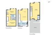 Double Grammar school zone, 2 beds + big office 2.5 baths 2 car parks mixed-use townhouse, 1 Title, 2 Addresses, Separate-Access 40m2 office with toilet downstairs, Just a short walk to universities, hospitals, and the Auckland CBD, 0.9km to Auckland Girls’ Grammar School, 1km to Auckland Grammar, 5/1 Glenside Crescent, Grafton, Auckland