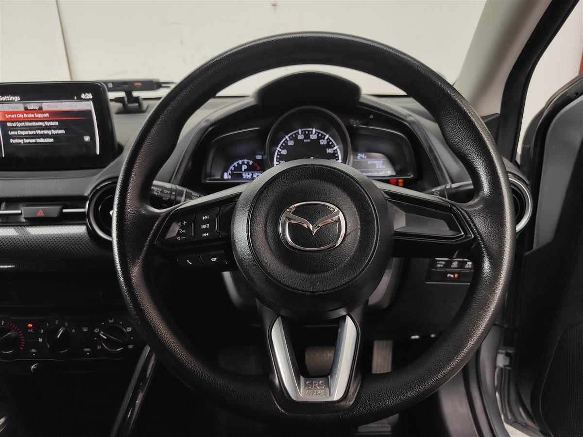 2018 Mazda Demio 15S/GRADE 4/BSM/PARKING SENSOR Hatchback Automatic, Silver, 5 seats, Petrol, 1,500 cc, 55,176 km