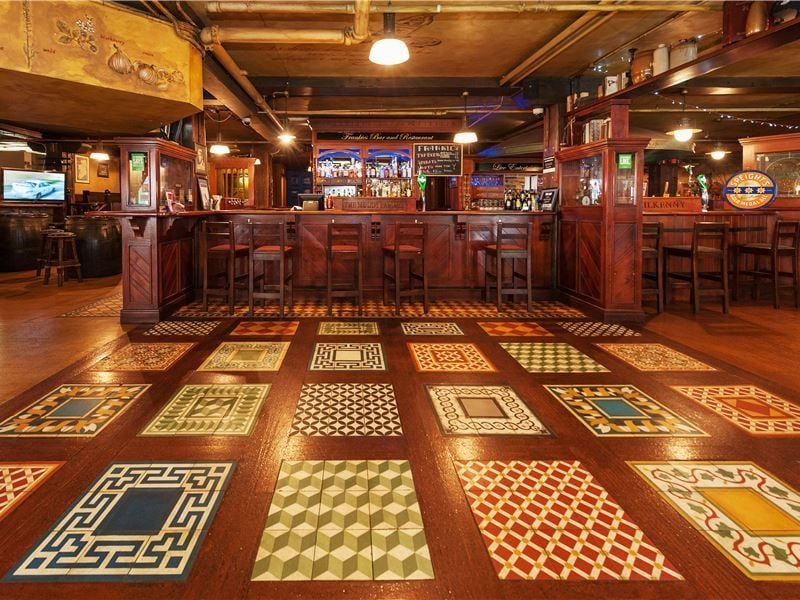 Freehold commercial unit title, app 629 (527 +102) m2 ground floor area, Two separate leases with total rental over $190k/a+ GST if any+ outgoing with reasonable long term. Main tenant: (app 527 m2 floor area) one of the best and legend Irish bar and restaurant in NZ, Side tenant (app 102m2 floor area} for a company CBD base plus small art shop, 74 Wyndham Street, Auckland Central, Auckland