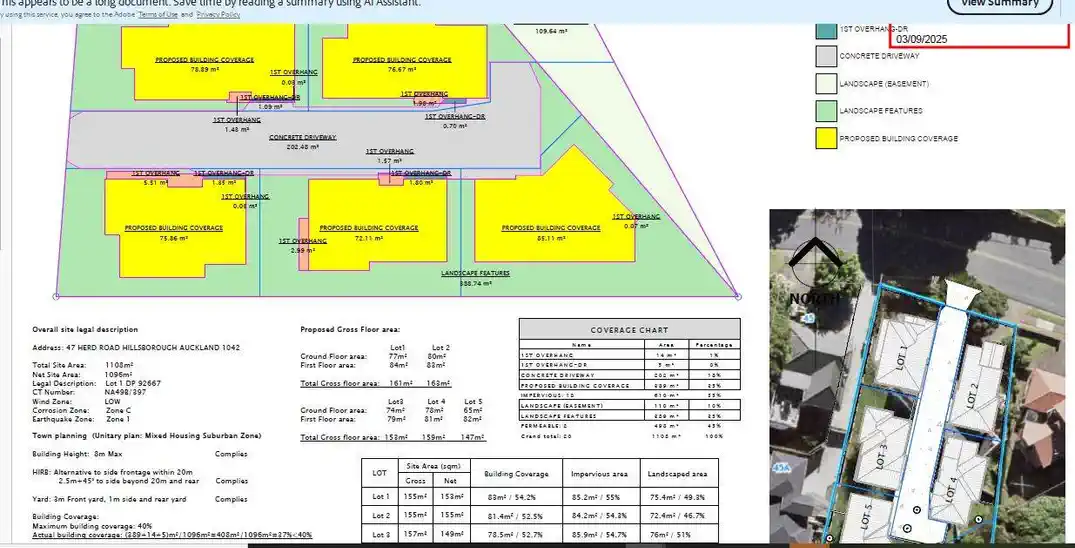 With RC for 5 standalone homes, 5 beds 2 baths house on 1108m2 section, With Royal Oak Shopping Centre and Onehunga Mall nearby, along with quality schooling and amenities, easy motorway access, currently rented, 0.9 km to Royal Oak Intermediate School, 47 Herd Road, Hillsborough, Auckland