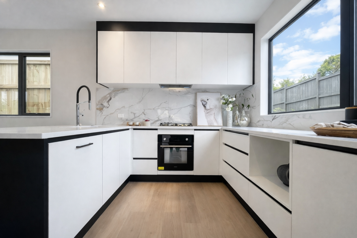 Double Westlake school zone, 153m2 Brandnew standalone 4 beds 2.5 baths home with garage, Walk to Sunnynook Park, Sunnynook Primary & Wairau Intermediate, Zoned for Westlake Boys & Girls High School, Easy motorway access, Lot 2/17 Trinidad Road, Sunnynook, Auckland
