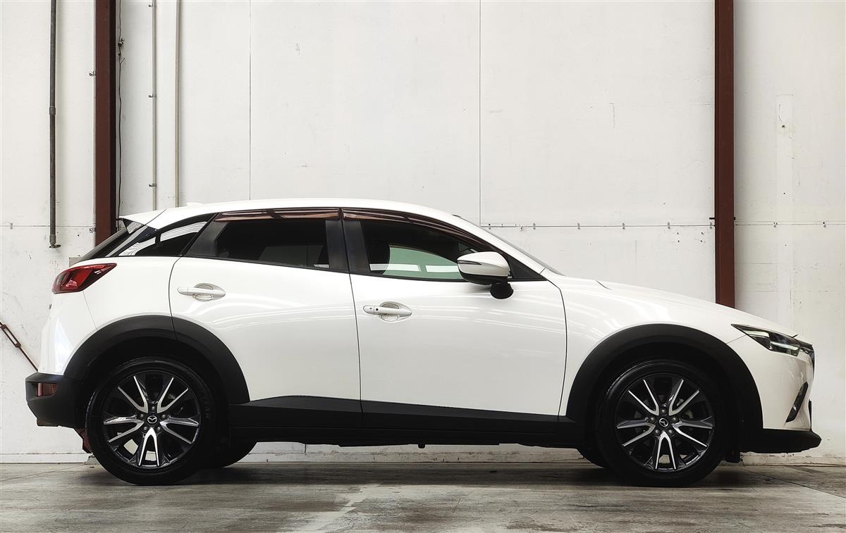 2018 Mazda CX-3 20S PRO ACTIVE/ACC/HEATER SEATED/GRADE 4 Hatchback Automatic, Pearl White, 5 seats, Petrol, New Import, 2,000 cc, 86,200 km