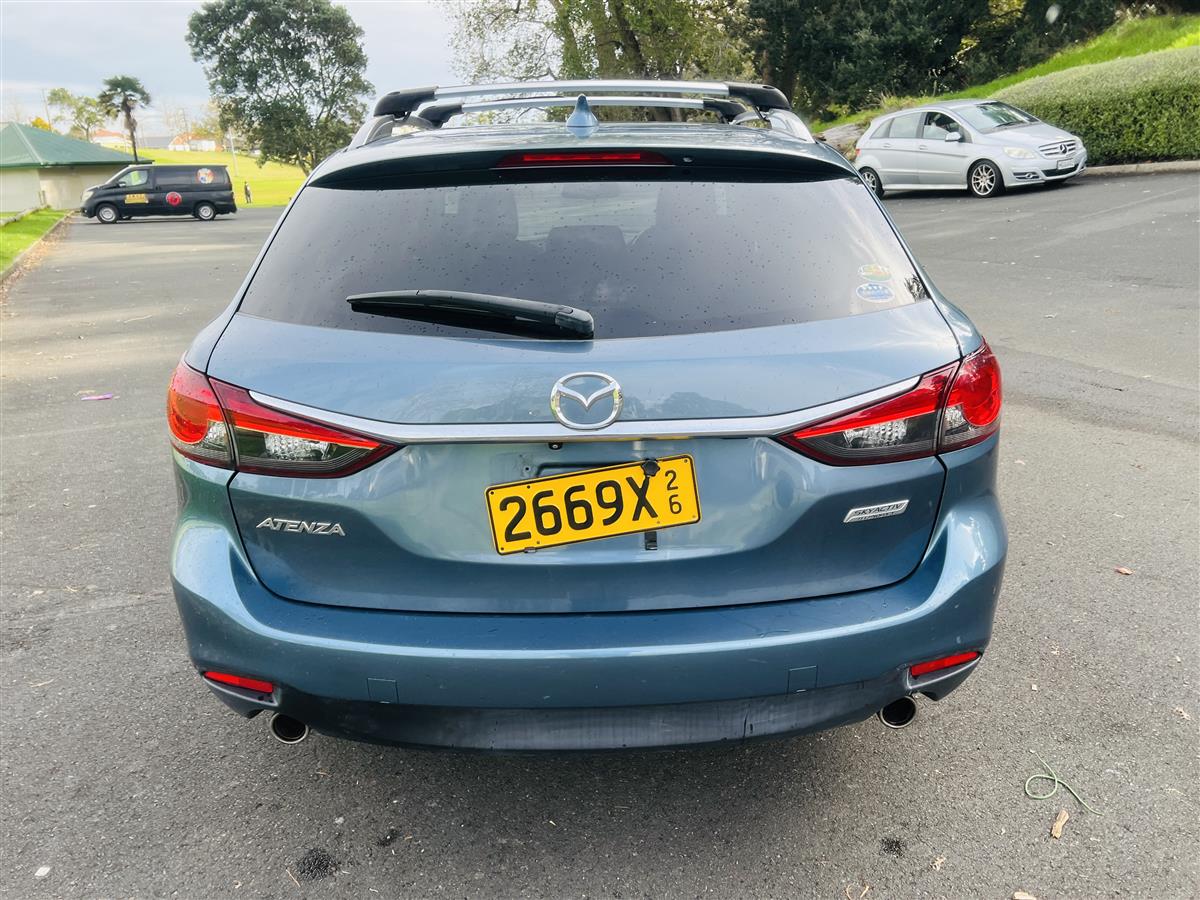 2014 Mazda Atenza 2.0L SKYACTIV Station Wagon Automatic, Blue, 5 seats, Petrol, 2,000 cc, 96,160 km