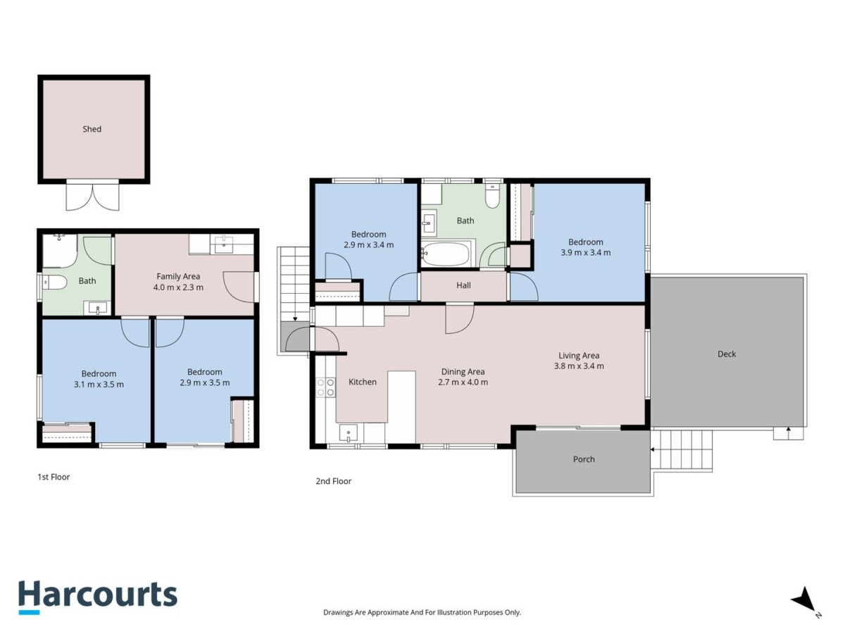 Once in 10 years, Overseas owners, 118m2 4 beds 2 baths house ( 2 beds 1 bath main home + 2 beds 1 bath granny) on 471m2 section, A generous deck, a practical shed and additional storage areas, and on New Year’s Eve you can even enjoy the fireworks from the Sky Tower from home, 140D Hepburn Road, Glendene, Auckland