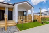 Brandnew 2 beds + study room 1 bath Duplex home with 2 car parks on 175m2 section, close to local amenities, schools, easy motorway access, 16 Ihi Place, Karaka, Auckland