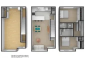 Double Grammar school zone, 2 beds + big office 2.5 baths 2 car parks mixed-use townhouse, 1 Title, 2 Addresses, Separate-Access 40m2 office with toilet downstairs, Just a short walk to universities, hospitals, and the Auckland CBD, 0.9km to Auckland Girls’ Grammar School, 1km to Auckland Grammar, 5/1 Glenside Crescent, Grafton, Auckland