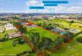 Two dwellings on 2.89 ha land, 3 beds 2 baths main home, alongside a separate 9beds 3 offices 4 baths building, Positioned on the fringe of the emerging Westgate metropolitan precinct, 162 Fred Taylor Drive, Westgate, Auckland