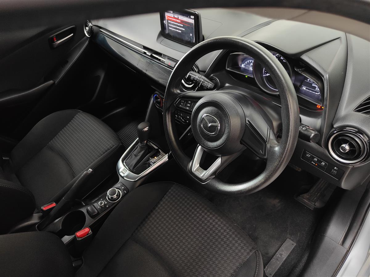 2018 Mazda Demio 15S/GRADE 4/BSM/PARKING SENSOR Hatchback Automatic, Silver, 5 seats, Petrol, 1,500 cc, 55,176 km