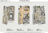 10-Year Master Build Guarantee, Brandnew freehold 3 beds 2.5 baths home with garage, no body corporate or society fees, Lot 3/14 Keate Place, Mount Wellington, Auckland