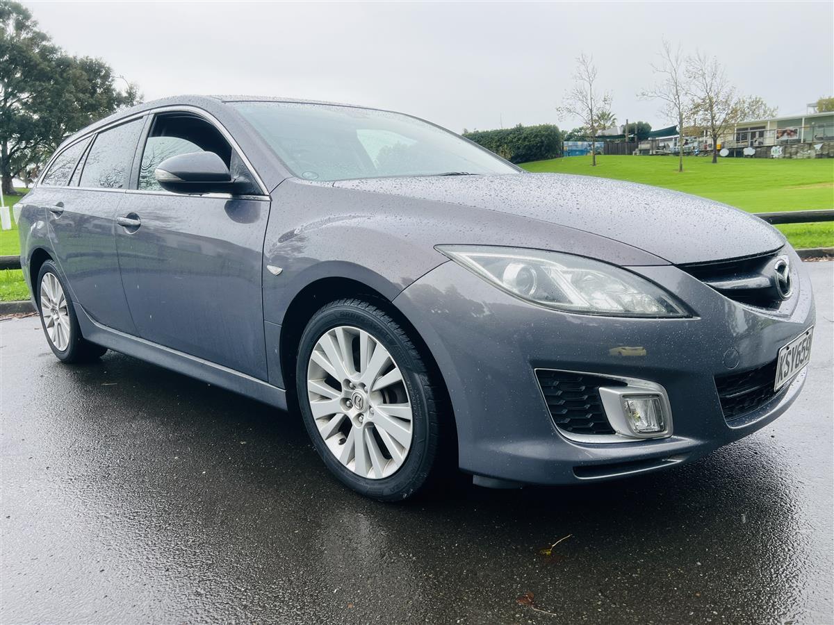 2008 Mazda Atenza NOW WOF AND CURRENT REGO Station Wagon Automatic, Grey, 5 seats, Petrol, 2,500 cc, 127,000 km