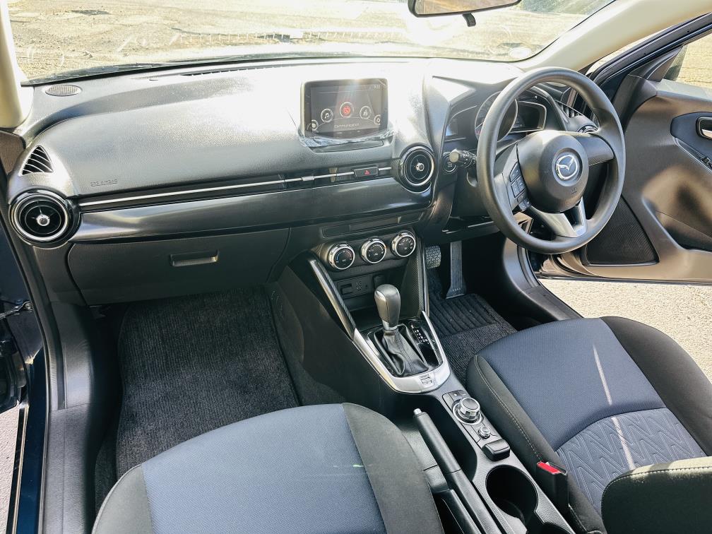 2015 Mazda Demio Hatchback Tiptronic, Blue, 5 seats, New Import, Petrol, 1,300 cc, 37,854 km