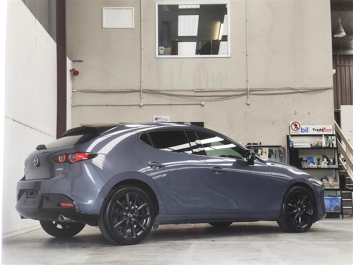 2019 Mazda 3 20S TOURING/4 NEW TYRES/360 CAMERA/CARPLAY/PADDLE SHIFT/GRADE 4 Hatchback Automatic, Grey Metallic, 5 seats, Petrol, New Import, 2,000 cc, 70,128 km
