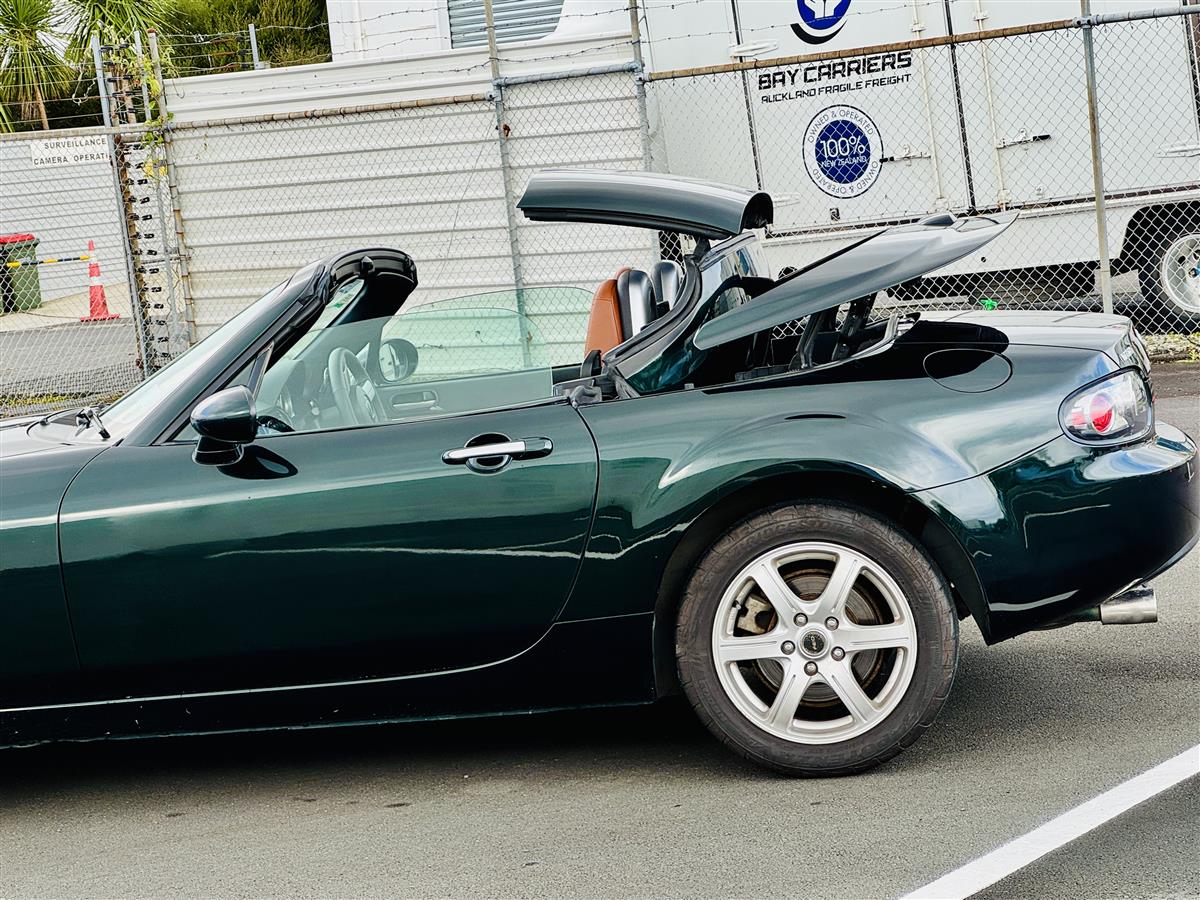 2007 Mazda Roadster MX-5 VS Hardtop Full Leather Convertible Automatic, Green, 2 seats, Petrol, 2,000 cc, 182,000 km
