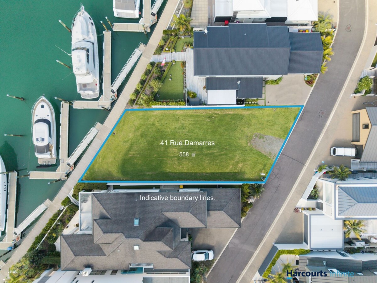 THE ONE AND ONLY OPPORTUNITY, 558m2 Gulf Harbour waterfront section With its own private berth, Located within easy reach of the Gulf Harbour ferry service to Auckland’s CBD, Gulf Harbour Country Club, marina amenities, local cafés, restaurants, shops and private schooling, 41 Rue D’Amarres, Gulf Harbour, , Auckland