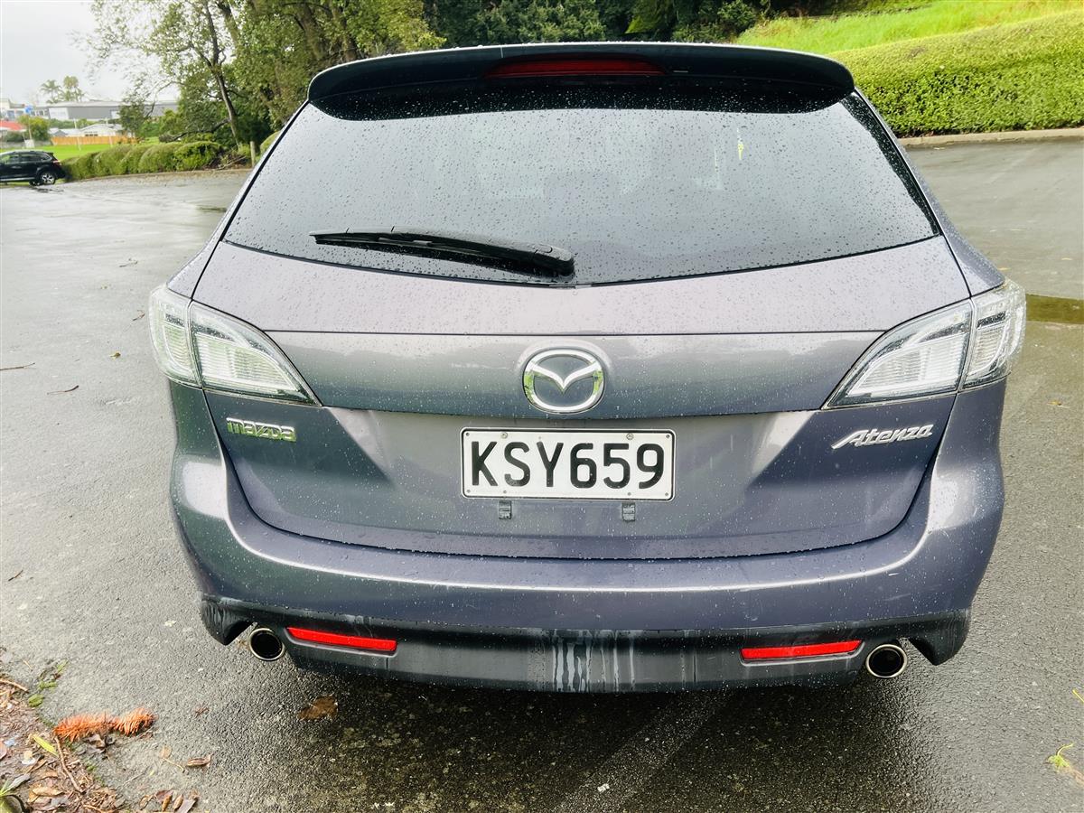 2008 Mazda Atenza NOW WOF AND CURRENT REGO Station Wagon Automatic, Grey, 5 seats, Petrol, 2,500 cc, 127,000 km