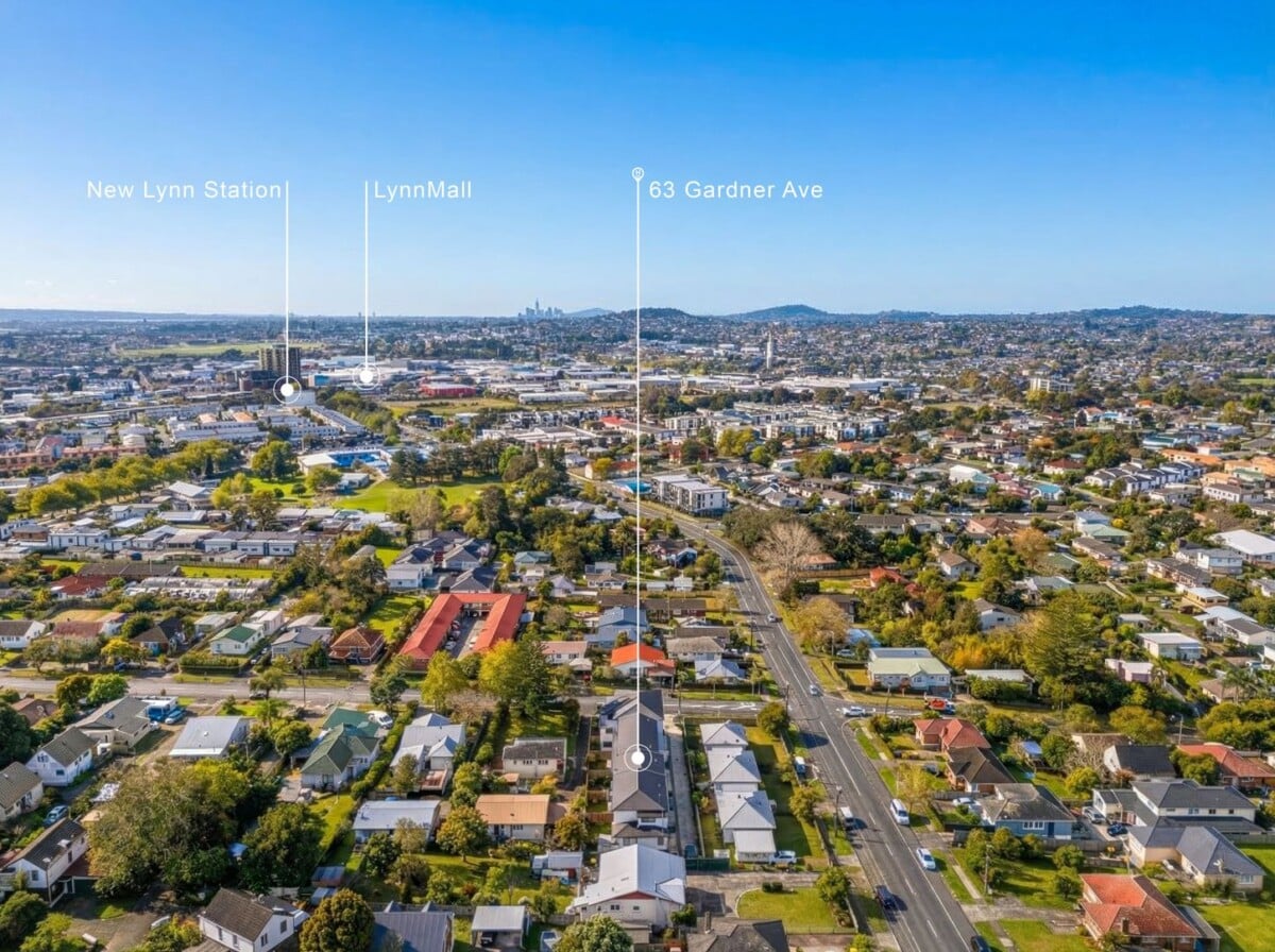 154m2 Brandnew freehold 4 beds 3 baths home with garage, Fully fenced with low-maintenance backyard, walking to New Lynn School, the train station, library, restaurants, Lynn Mall, Zone for New Lynn School and Blockhouse Bay Intermediate, 6/63 Gardner Avenue, New Lynn, Auckland