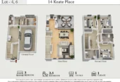 10-Year Master Build Guarantee, Brandnew freehold 3 beds 2.5 baths home with garage, no body corporate or society fees, close to Sylvia Park shopping centre, Lot 4/14 Keate Place, Mount Wellington, Auckland