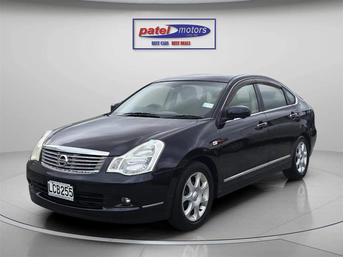 2007 Nissan Bluebird SYLPHY Sedan Automatic, Black, 5 seats, Petrol, 2 owners, 1,990 cc, 121,415 km
