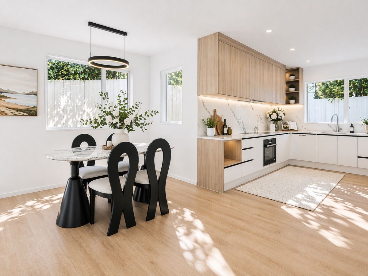 Double Westlake school zone, 220m2 Brandnew standalone 5 beds 3 baths house with double garage on 281m2 section, central air-conditioning, EV- charger ready, easy motorway access, close to shops, supermarkets, schools, parks, Lot 3/42 Merriefield Avenue, Forrest Hill,, Auckland