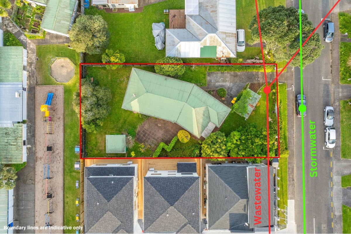 685m2 section With RC for 5 standalone homes, 3 beds 1 bath house with garage, currently rented, minutes from shops, supermarkets and the retail stores along Lincoln Road, easy motorway access, 67 Te Kanawa Crescent, Henderson, Auckland